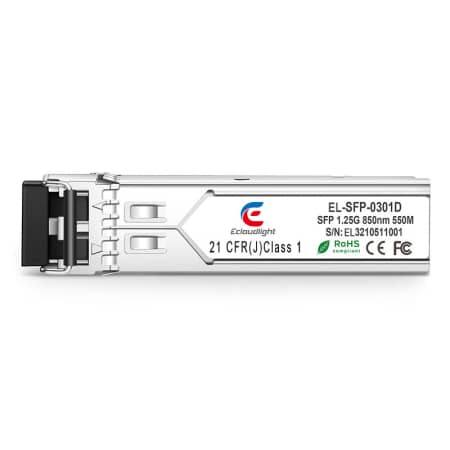Dell PowerConnect 320-2881 Compatible 1000BASE-SX SFP 850nm 550m Optical Transceiver Module