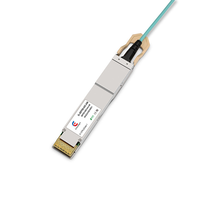 Mellanox Compatible 30m (98ft) MFA1W00-W030 400G QSFP-DD AOC Active Optical Cable