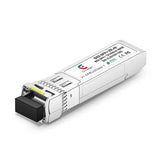 Cisco SFP-10G-BX80U Compatible 10GBASE-BX80-U BiDi SFP+ 1490nm-TX/1550nm-RX80km DDM LC SMF Transceiver