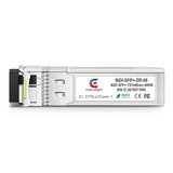 Cisco SFP-10G-BX80U Compatible 10GBASE-BX80-U BiDi SFP+ 1490nm-TX/1550nm-RX80km DDM LC SMF Transceiver