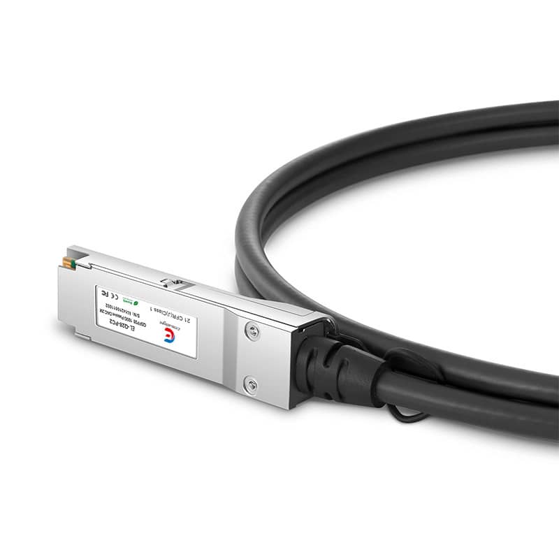 Generic Compatible 0.5m (2ft) 100G QSFP28 Passive DAC (Direct Attach Copper Twinax)  Cable