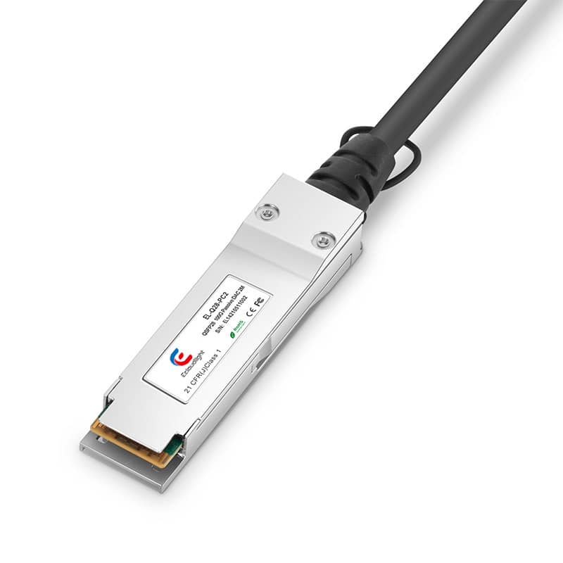 Cisco Compatible 0.5m (2ft) QSFP-100G-CU0.5M 100G QSFP28 Passive DAC (Direct Attach Copper Twinax)  Cable