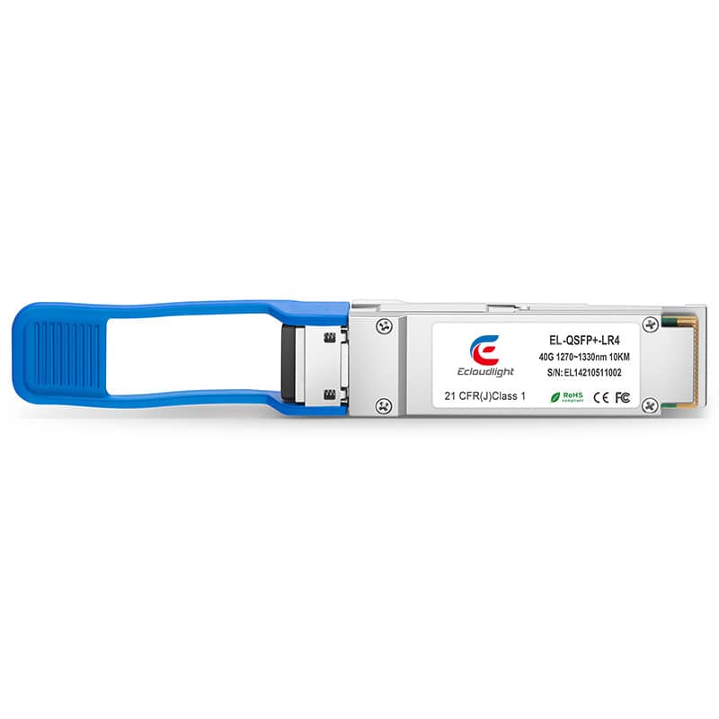 Edge-Core ET6401-LR4 Kompatibles 40GBASE-LR4 QSFP+ 1310nm 10km DOM LC SMF Optisches Transceiver-Modul
